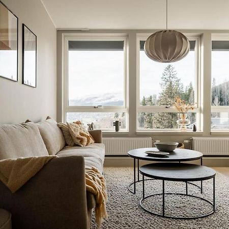 Chic Are Apt For 6 Ski-In-Ski-Out With Sauna Exteriör bild