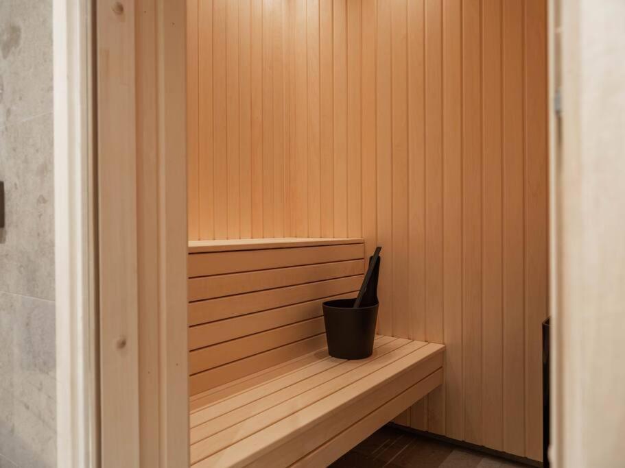 Chic Are Apt For 6 Ski-In-Ski-Out With Sauna Exteriör bild