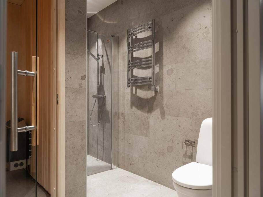 Chic Are Apt For 6 Ski-In-Ski-Out With Sauna Exteriör bild